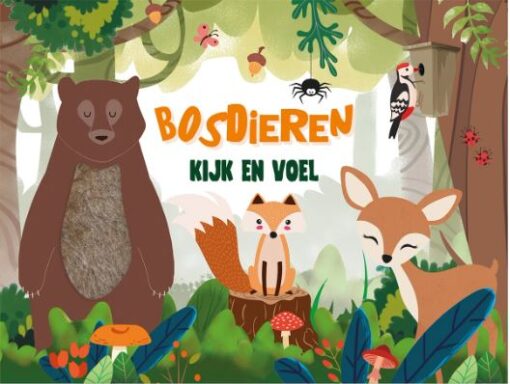 kinderboek - kijk - voel - dier