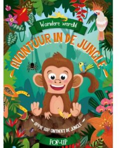 pop-up op boek - jungle