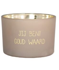 Kaars - Jij bent goud waard