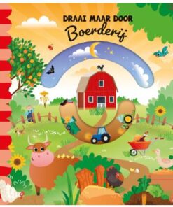 Kinderboek - Draai maar door - Boerderij