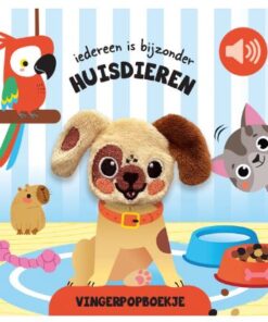 Kinderboek - Vingerpopboek - Huisdieren