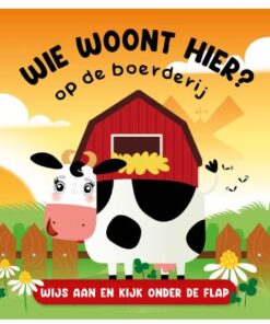 Kinderboek - wie woont er hier - Boerderij