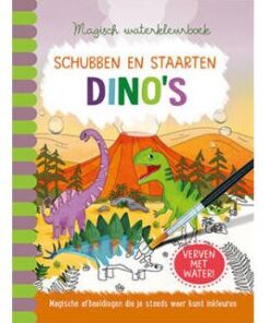 waterkleurboek - dino